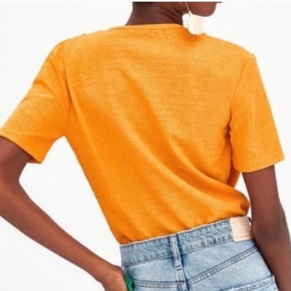 Zara Trafaluc Faux Wrap Blouse - Picture 5 of 8